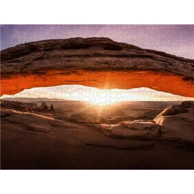 CALVENDO Puzzle mesa arch - canyonlands national park - utah - usa | 1000 Teile Lege-Größe 64 × 48 cm Foto-Puzzle für glückliche Stunden