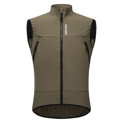 Wosawe Frühling/Sommer Radweste winddicht atmungsaktiv ärmellose Jacke Angelbekleidung Wandern Klettern Radbekleidung bd283