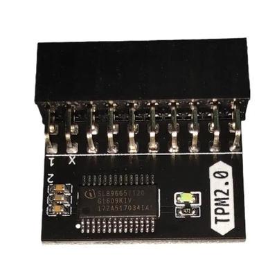 TPM 2.0 Encryption Security Module 20 Pin Motherboard Upgrade Card TPM 2.0 Encryption Security Module 20 Pin Motherboard Upgrade Card