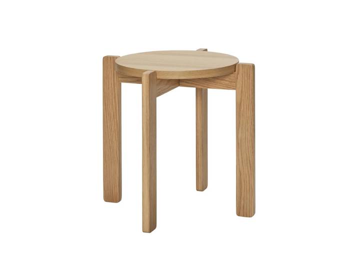 Hübsch Interior - Always Hocker, H 42 cm, Eiche