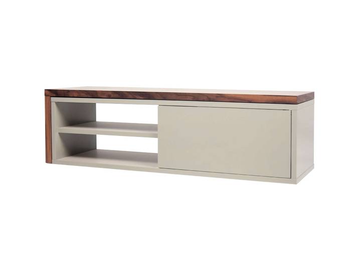 TV-Möbel Hades Nussbaum Dekor/beige Holz/MDF B 110 cm