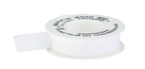 GARDENA 07219-20 PTFE Dichtband, Zum Abdichten aller Gewinde Gewindedichtband 12m