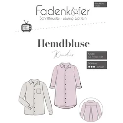 Fadenkäfer Schnitt "Hemdbluse" für Kinder