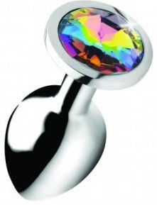 Booty Sparks Rainbow Gem Medium Anal Plug