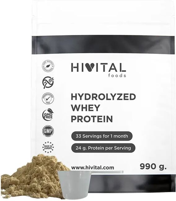 Hivital Foods Hidrolyzed Whey Protein 990g