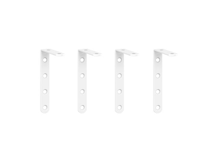 Regalwinkel 12.5 x 7.5 cm 4er Set weiss