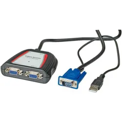 Value VGA-Video-Splitter, Switch Box