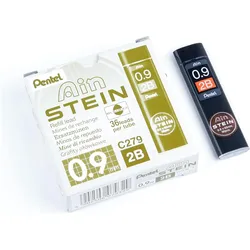 Pentel, Bleistiftminen, Ain STEIN Feinmine 0.9 mm (36 Stk., 0.90 mm, 2B)
