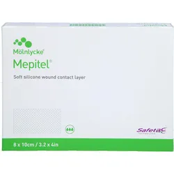 Mepitel Silikon Netzverband 8x10 cm Steril 5 ST