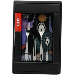Alessi SG38S24M Mami Besteckset, 24-teilig, Edelstahl