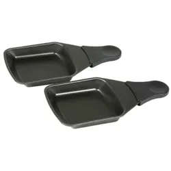 Tefal XA400202 Raclette-Pfanne, Pfännchen -2Stück- für Raclette-Grill