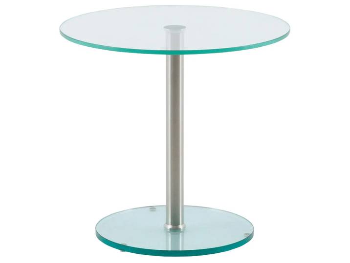 Beistelltisch Roddy m, Tischplatte Floatglas Klar,