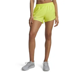 UNDER ARMOUR Fly-By Shorts Damen 738 - flash light/flash light/reflective L