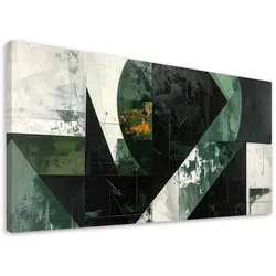 LEINWANDBILD 3D und geometrisch 80x40cm