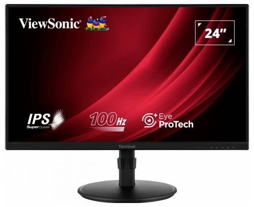 Viewsonic VG2408A-MHD LED-Monitor EEK E (A - G) 61cm (24 Zoll) 1920 x 1080 Pixel 16:9 5 ms DisplayPort, HDMI, VGA IPS LED
