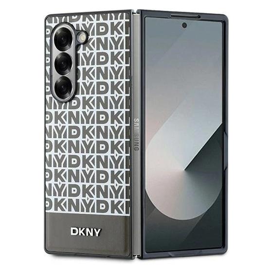 DKNY DKHMZFD6PSOSPW Z Fold6 F956 brązowy/brown Repeat Pattern Bottom Stripe (Samsung Galaxy Z Fold6) (DK000226-0)