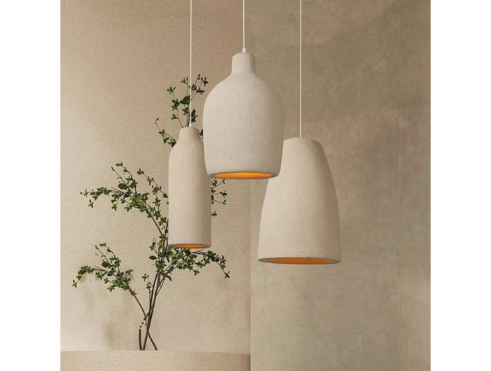 Lampe suspendue LED de style Wabi-sabi, nouvelle collection, pour îlot de cuisine, salon, restaurant, bureau, chevet, luminaire design