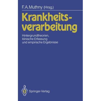 Krankheitsverarbeitung, Taschenbuch von , Springer Berlin, 978-3-540-52065-8