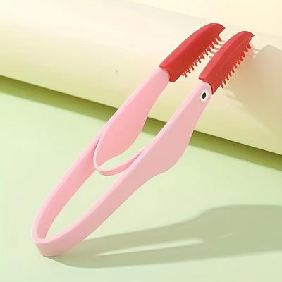 Happy Pet Pantry Gentle Pet Tear Stain Remover & Dog Eye Cleaning Comb For Cats And Dogs pink