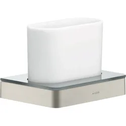 hansgrohe AXOR UNIVERSAL Accessories Zahnputzbecher, 42834800, Farbe: Stainless Steel Optic