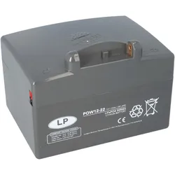 LP LFP POW12-22 Lithium-Batterie 12,8V 22Ah LiFePO4 Akku mit BMS – 281,6Wh
