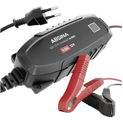 Absina, Autobatterie Ladegerät, Bleiakku-Ladegerät A4000 12 V Ladestrom max. 4000 mA (4 A, 12V)