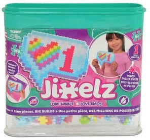 Jixelz Love Bubble 250-Piece Creative Building Set for Kids - 250 Interlocking Pieces - TOMY Brand