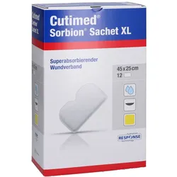 Cutimed Sorbion Sachet Xl Wundauflage 25x45 Cm 12 St