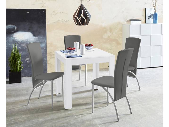 OTTO home Essgruppe LynnNico, (Set, 5-tlg), Tischbreite 80 cm, Belastbarkeit 120 KG