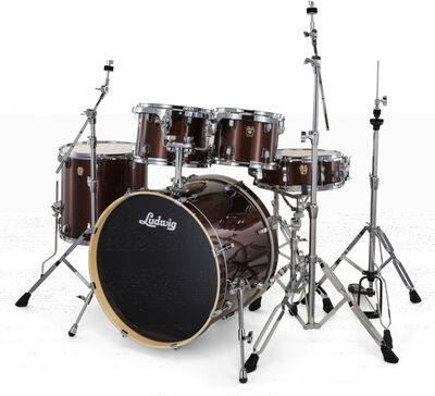 "Ludwig Evolution 22"" Caramel Sparkle Caramel Sparkle"
