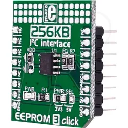 MIKROE-1989 - EEPROM-Modul, 256 KB - Click BoardTM, AT24CM02