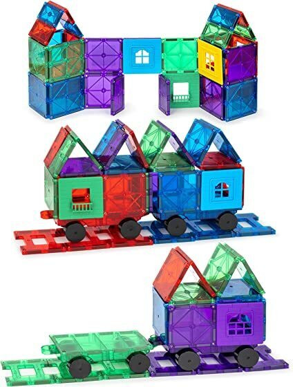 Playmags 3D-magneettegels accessoire set - 50 stuks