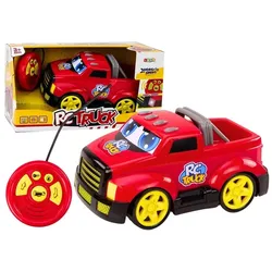 Lean Toys Rotes ferngesteuertes Cartoon-Auto