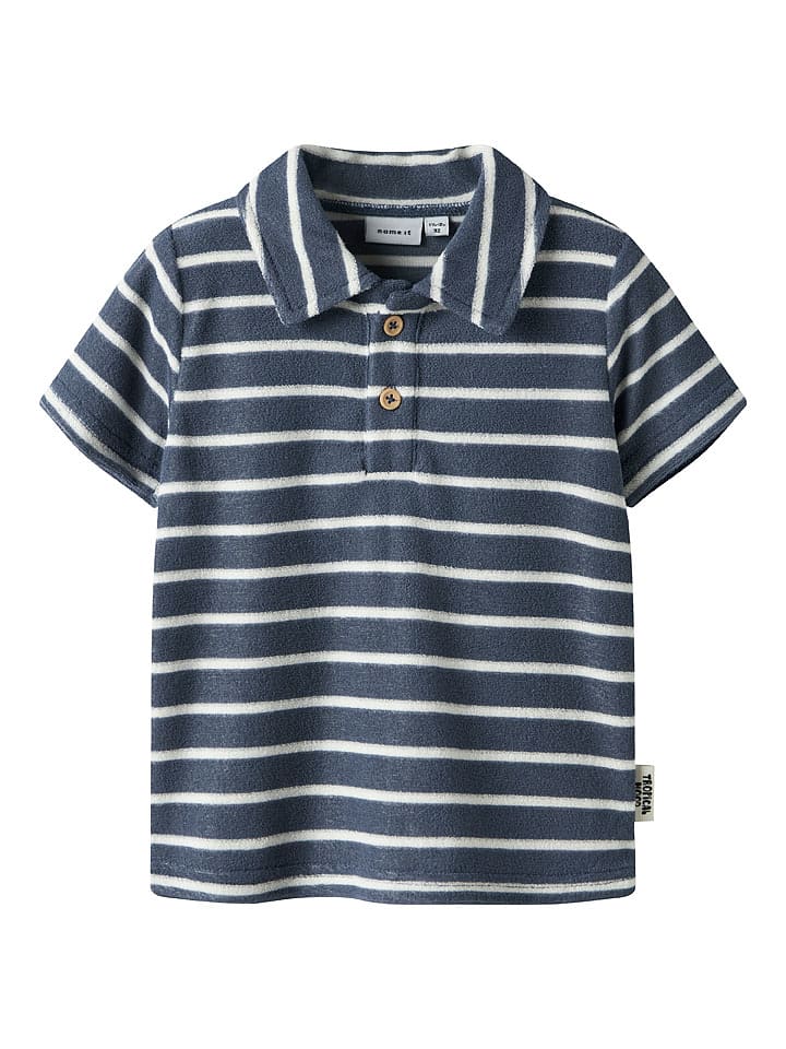 name it Poloshirt "Finti" in Dunkelblau - 98