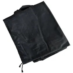 Décoshop26 - Schutzhülle für Gartenmöbel 68x85x100 cm aus schwarzem wasserabweisendem Kunststoff 10_0002895