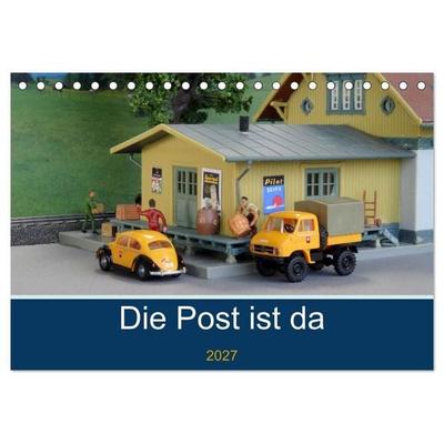 Die Post ist da (Tischkalender 2027 DIN A5 quer), CALVENDO Monatskalender