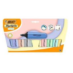 Bic Flache Pastell-Textmarker, 10 Stück (10x) (69058454)