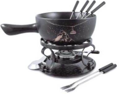 Swissmar Gruyere Ceramic Cheese Fondue Set