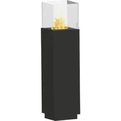 Feuersäule Tao black MDF