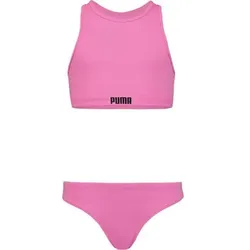 PUMA Kinder Badeanzug SWIM GIRLS RACERBACK BIKINI SE, Größe 128 in Pink Pink