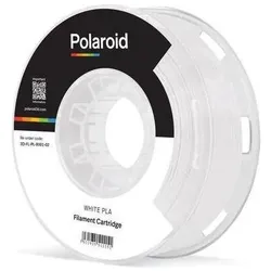 Polaroid PLA Filament-Rolle Premium PLA weiss 1,75 mm (PLA, 1400 g), 3D Filament, Weiss