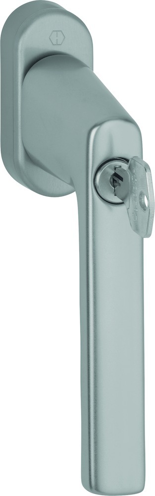 HOPPE Fenstergriff Hamburg 0700LS/U26 100NM, abschließbar, oval,7/32-42,F9 11950584