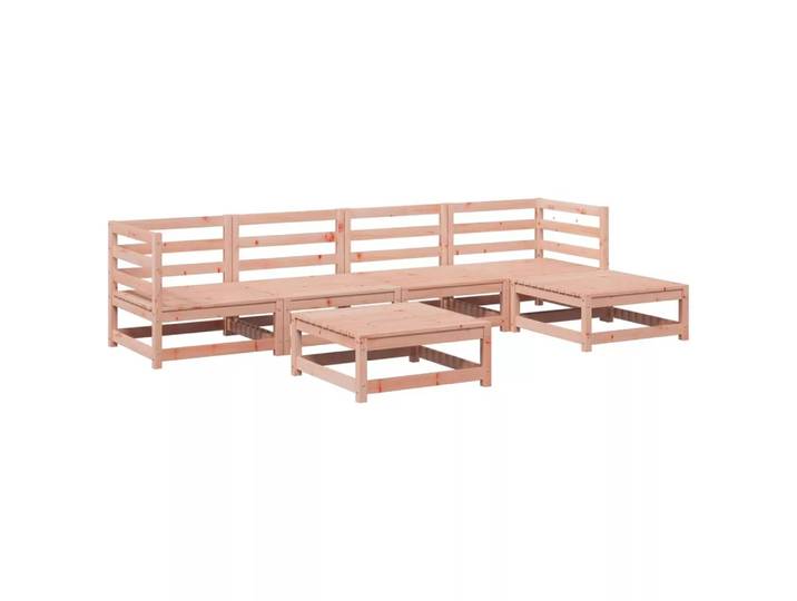 VidaXL - Garten sofagarnitur douglasienholz, One Size, Braun