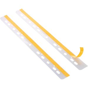 Durable Abheftstreifen Filefix 826119, für A4, selbstklebend, 25 x 295 mm, transparent, 250 Stück
