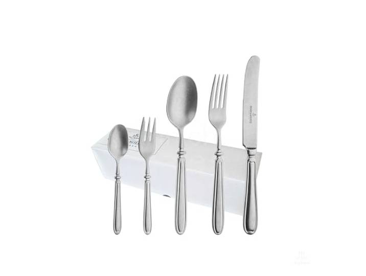 Picard & Wielpütz - 60 Besteckset 60teilig - Serie Landhaus vintage matt - Edelstahl - mattiert - spülmaschinenfest