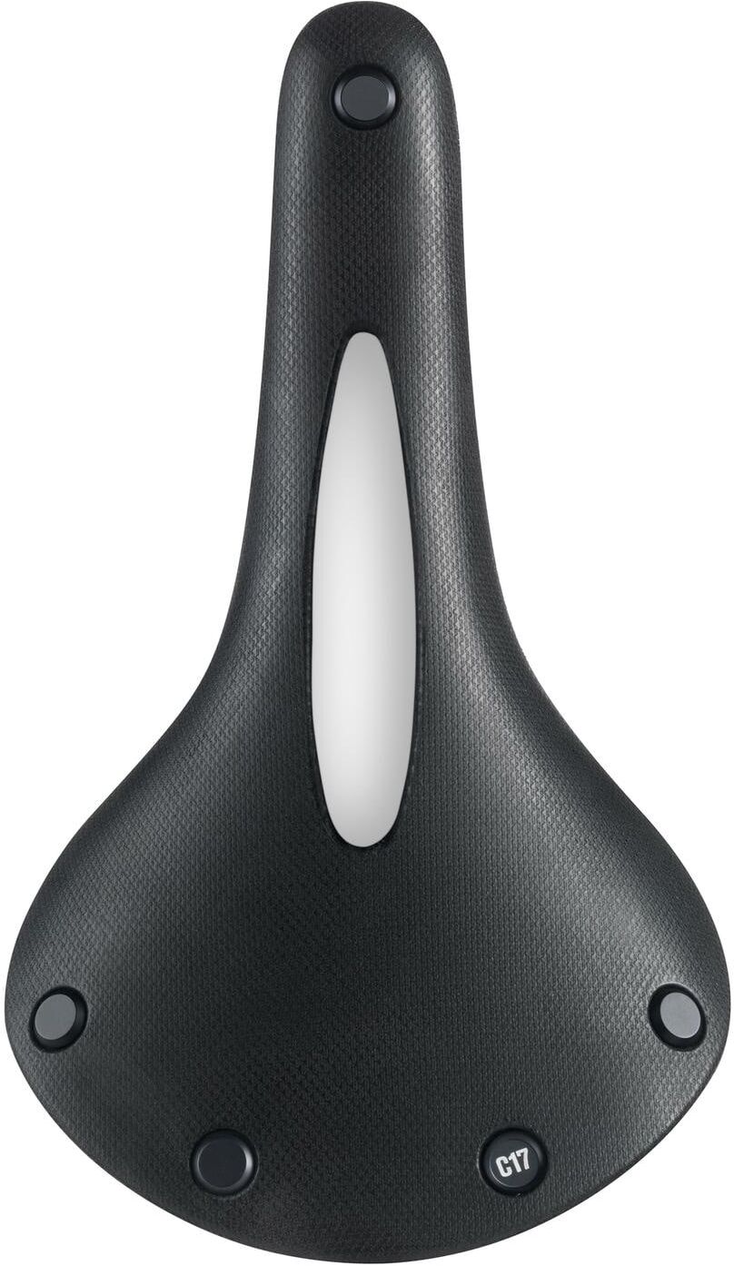 Fahrradsattel BROOKS "Cambium C17 All Weather Carved", schwarz, Fahrradsättel, B/H/L: 140mm x 283mm, Fahrradsattel, Mountainbike, B:140mm L:283mm schwarz B/H/L: 140mm x 283mm
