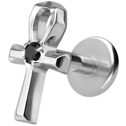 Titan Labret mit Innengewinde ANKH