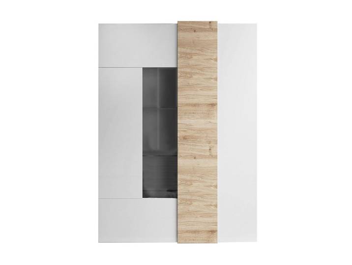 Vitrine 2-türig aus Glas ohne Beleuchtung Pluton - L121 cm