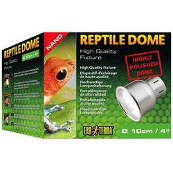 Exo Terra Reptile Dome NANO Ø 10 cmmit Halterung (UVA, UVB), Terrariumbeleuchtung