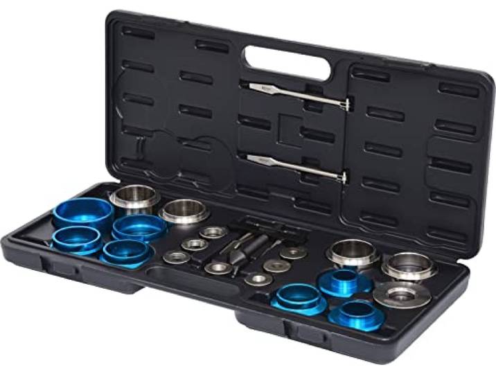 KS Tools 700.1280 Coffret d'outils montage démontage bagues d'étanchéité Coffret d‘outils pour le montage et démontage de bagues d'étanchéité et joints SPI\, 24 pièces\, outillage professionnel